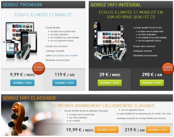 Du nouveau chez Qobuz