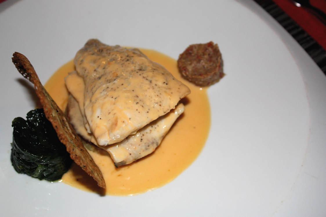 Féra du Léman beurre dagrumes noisettes torréfiées © P.Faus 