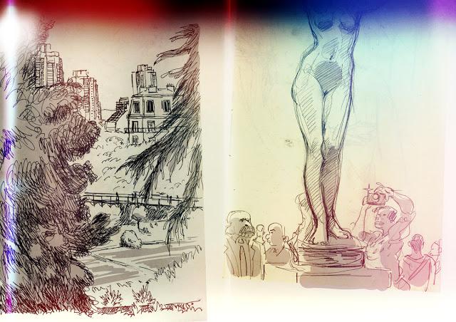 buttes chaumont et musée new york