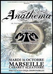 ANATHEMA [ UK ] + ASTRA [ USA ] @ MARSEILLE - 16.10.2012