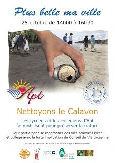 Nettoyons le Calavon