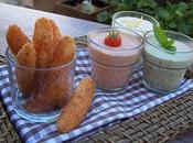 Grands Coraya panés Panko farandole sauces