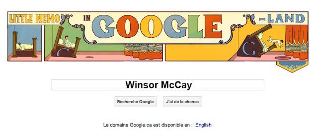 Le Doodle de Google aujourd'hui...