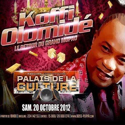 Concert Grand retour de Mopao : Koffi Olomidé à Abidjan dans une semaine