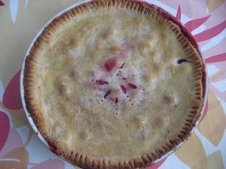 Tarte aux framboises à l'ancienne