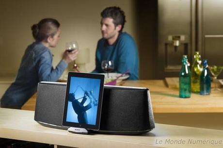 Sony lance 4 stations d’accueil audio AirPlay et Bluetooth
