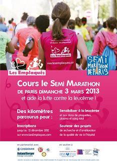 Courir pour Les Emplaqués au Semi-Marathon de Paris