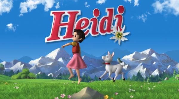 Le dessin animé HEIDI va revivre en 3D