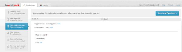 LaunchRock, une web app gratuite pour vos pré-lancements de sites