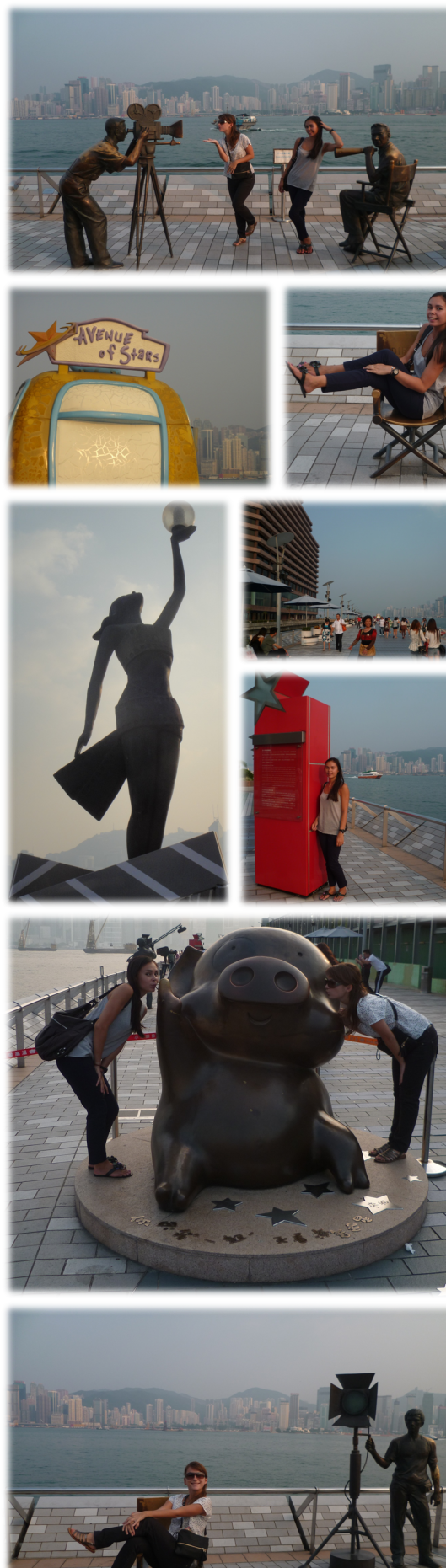 HongKong1# First day and The Avenue of Stars  星光大道