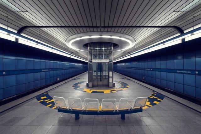 Photographies : Nick Frank, Munich Subway