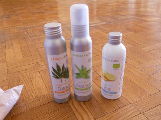 Mon colis aroma zone!!