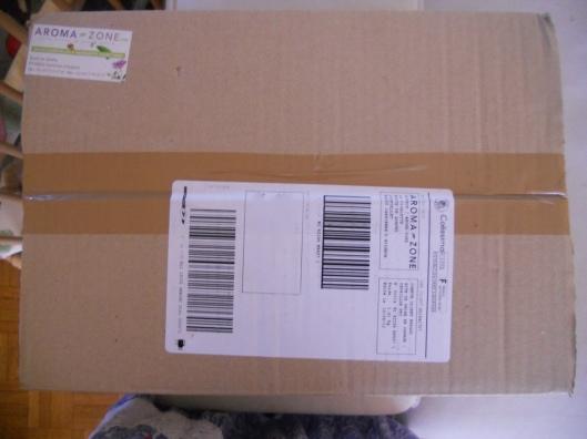 Mon colis aroma zone!!