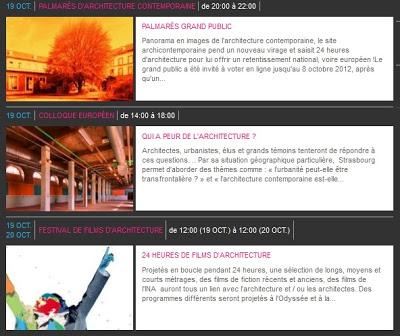 Les 24 heures d'architecture : Une première, les 19 et 20 octobre prochains à Strasbourg