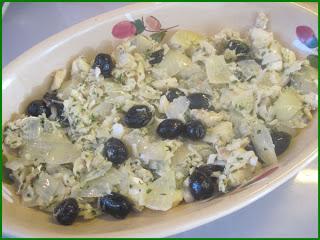 Morue façon hachis parmentier à la Portugaise