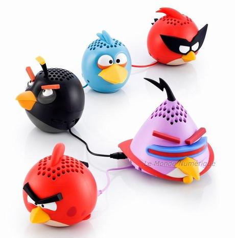Craquez pour ces furieuses mini enceintes Angry Birds signées Gear4