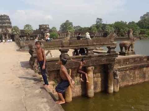 Les temples d’Angkor …