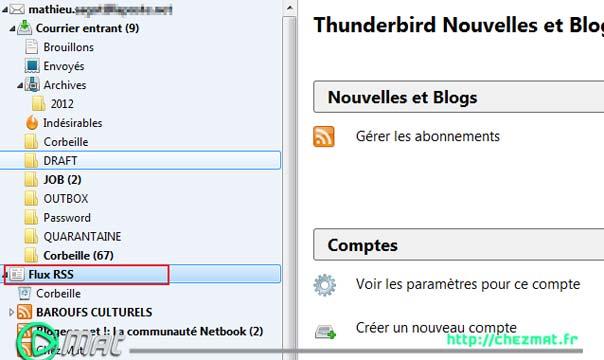 thunderbird1 Les Flux RSS 