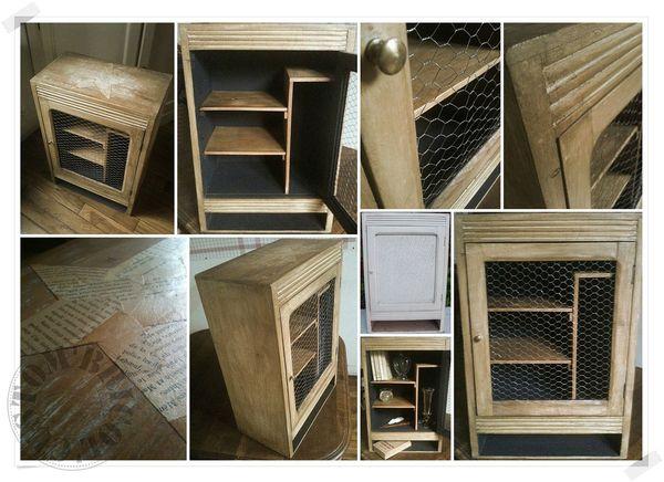 armoire pharma grillage - montage