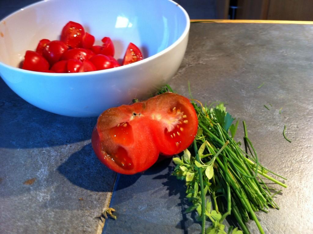 Récolte de tomates 2012 : 15 au compteur  ! Un record
