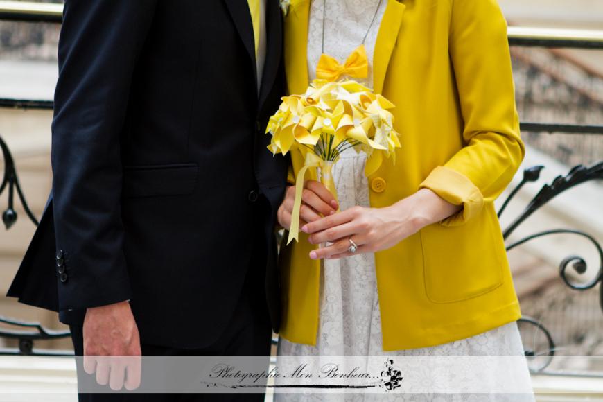 Photographe de mariage à Paris – Mariage civile de Stephanie et Benjamin