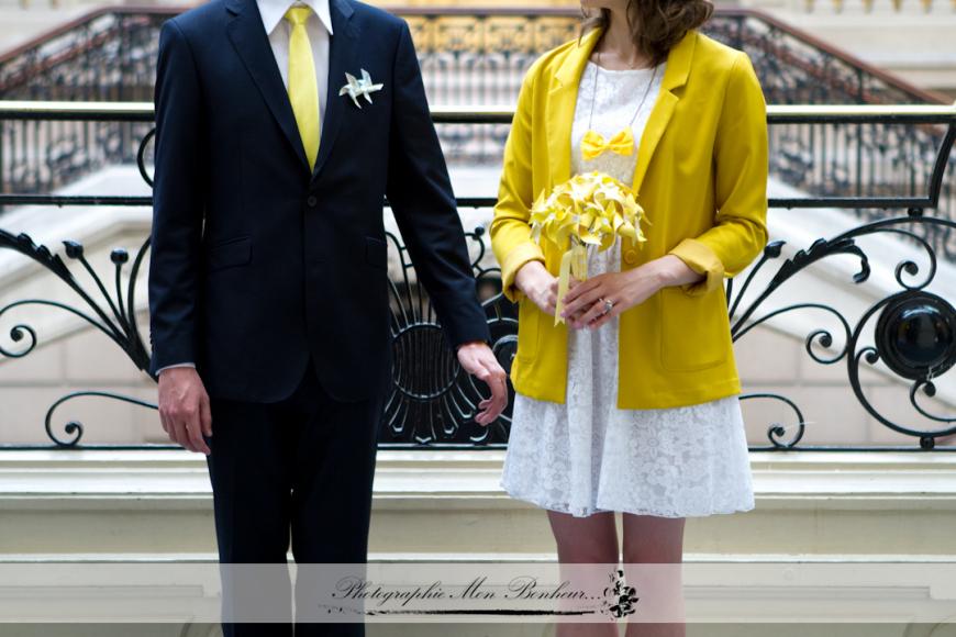 Photographe de mariage à Paris – Mariage civile de Stephanie et Benjamin