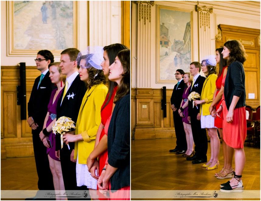 Photographe de mariage à Paris – Mariage civile de Stephanie et Benjamin