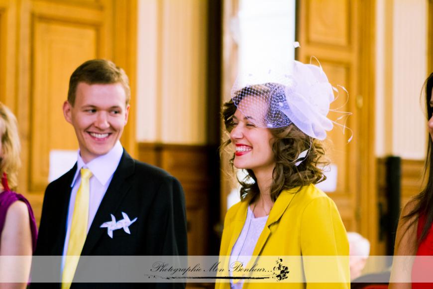 Photographe de mariage à Paris – Mariage civile de Stephanie et Benjamin