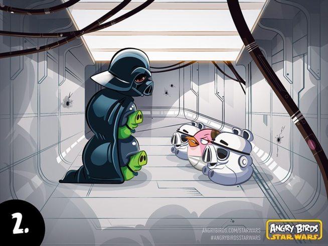 2e Teaser d'Angry Birds Star Wars sur votre iPhone...