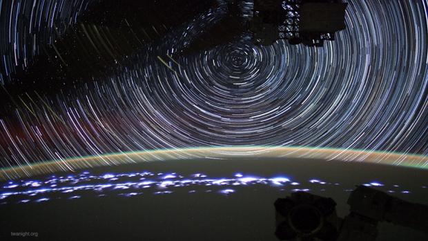 ISS Startrails