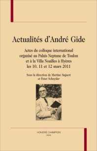 Actualité d'André Gide