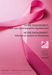 Octobre rose lutte contre le cancer du sein