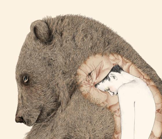 Delicate illustrations by Gabriella Barouch