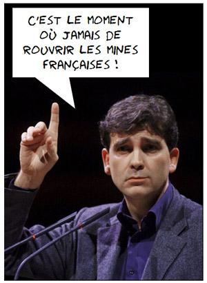 montebourg rouvre les mines