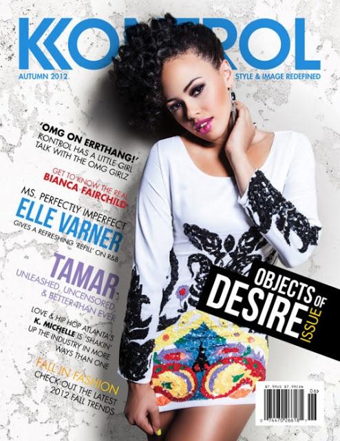 Tamar & Elle Varner en couverture de Kontrol magazine cet automne