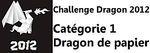 Challenge dragon papier