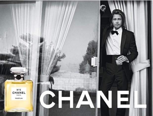 Brad Pitt, égérie Chanel n°5 : de l’échec au succès ?
