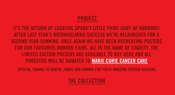 Des affiches terrifiantes pour la Marie Curie Cancer Care