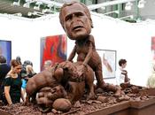 FIAC 2012: George W.Bush chocolat Paul McCarthy
