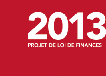 projet de loi de finances 2013