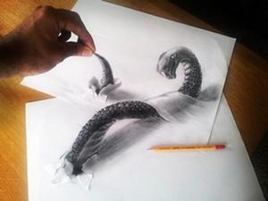 Dessins Airbrush 3D par Ramon Bruin