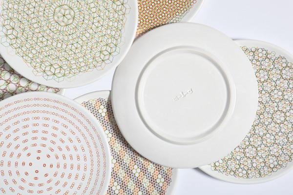 Piatti Tipici assiette graphique par Marta Lavinia Carboni