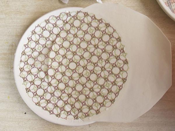 Piatti Tipici assiette graphique par Marta Lavinia Carboni