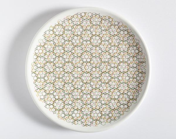 Piatti Tipici assiette graphique par Marta Lavinia Carboni