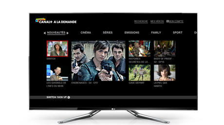 Smart TV Canal+ à la demande