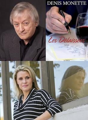L'auteur québécois Denis Monette et Geneviève Sabourin