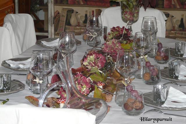 Table d'automne / Autumn table