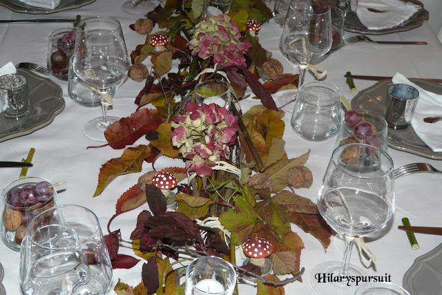 Table d'automne / Autumn table