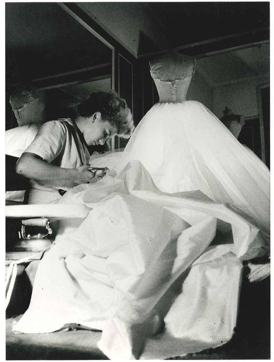 The Dior workshops, circa 1950. Discover more on www.dior.com