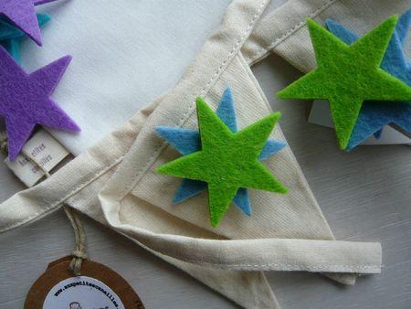 créatifs enfant guirlandes étoiles feutrine (5)